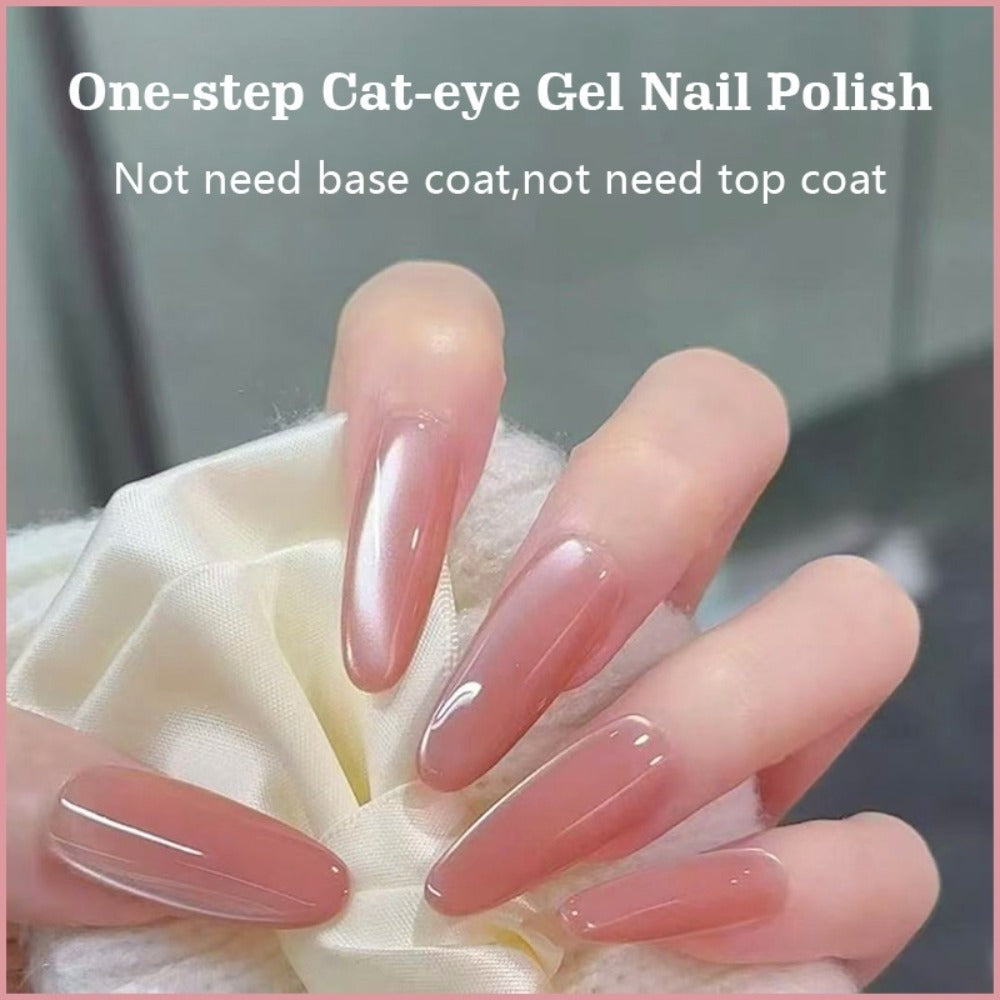 Magnetic Cat Eye Gel Nail Polish Pen 3-in-1 All-in-One Base Coat Color Top Coat - Ultra-Bright High-Saturation Polygel, Long-Lasting Chip-Resistant DIY Nail Art for Women, Salon &  - product image 11