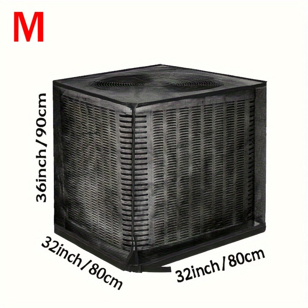 Outdoor AC Unit Cover Heavy Duty Waterproof Central Air Conditioner Cover with Mesh Vent Adjustable Straps UV Rain Snow Debris Bug Leaf Protection XS M L - product image 5