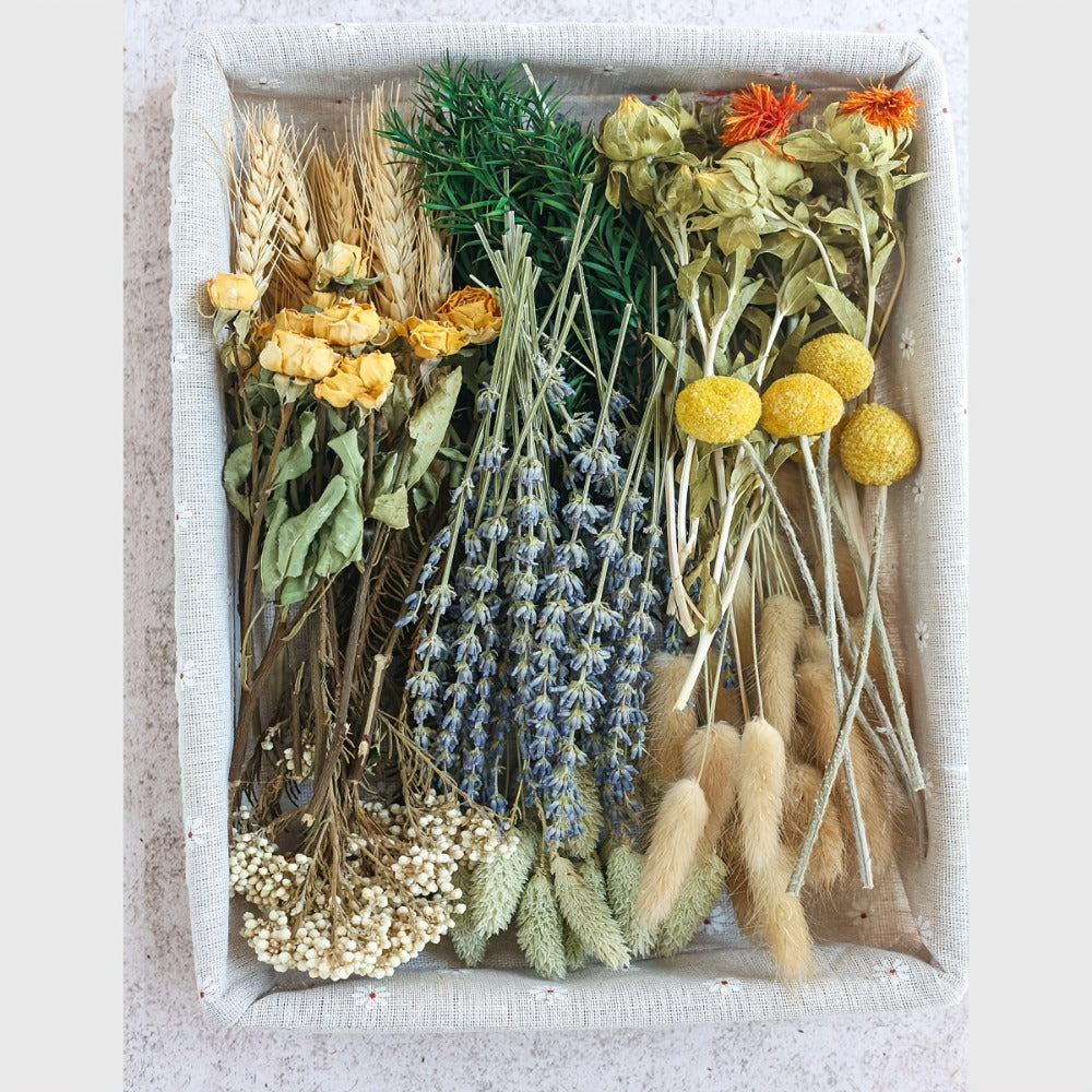 Dried Flower Bouquet with Pampas Grass - Boho Wedding Centerpiece Dried Floral Arrangement for Cake Table Boutonniere Groom Home Vase Decor Long Lasting Botanical Gift, Style 1 & 2 - product image
