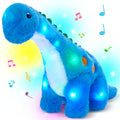 Dinosaur Stuffed Animal Plush Glowing Blue Dino with Music LED Light Up Soft Toy Glow in the Dark Birthday Gift for Kids Boys Girls Dinosaur Lovers for Home - product image 16