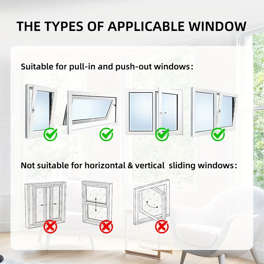 Portable AC Window Sealing Strip Universal | Adjustable Air Conditioner Exhaust Hose Seal Kit with Zipper & Adhesive | 4M 5M 220" 236" Sizes for All Portable Air Conditioners - product image 15