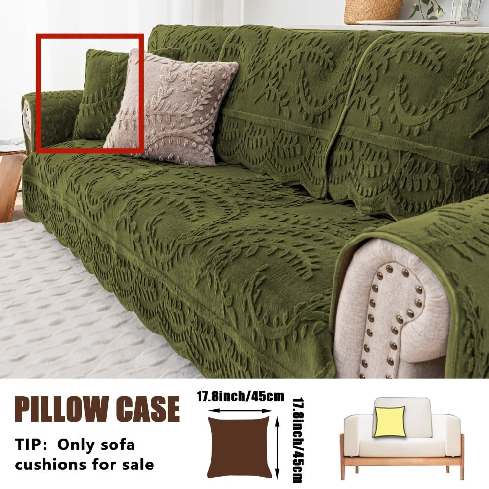Faux Rabbit Fur Sofa Cover Thickened Quilted Plush Warm Non-Slip Machine Washable Pet Friendly Breathable Sofa Cushion for Living Room Bedroom Office - 2 3 Seater Large - product image 22