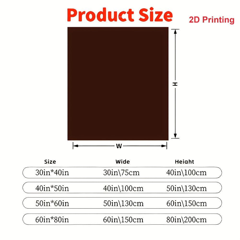Heart Floral Print Flannel Blanket – 250-300gsm Soft All-Season Throw for Home, Office & Travel, 6 Sizes, Mother's Day Gift - product image 4