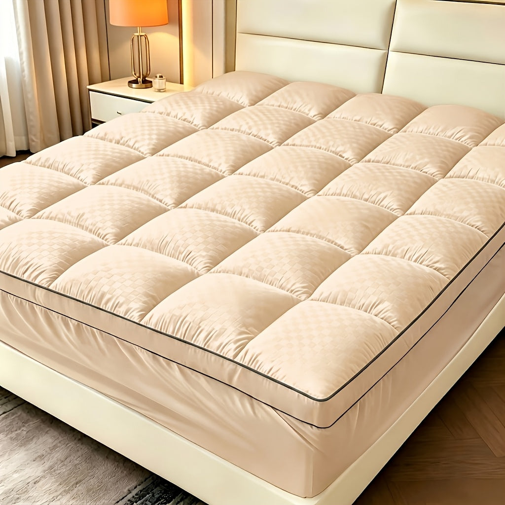Mattress Topper Viscose Derived from Bamboo, Soft Mattress Topper Quilted Fitted Mattress Pad, Pillow Top Mattress Cover with Deep Pocket Up to 21 Inches - product image 6