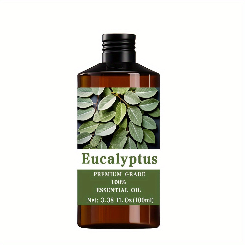 Eucalyptus Essential Oil 100ml – 100% Pure Therapeutic Grade for Aromatherapy Diffuser & Massage | Refreshing Clearing Scent for Congestion Relief Meditation & Focus | Hair Skin Na - product image 7