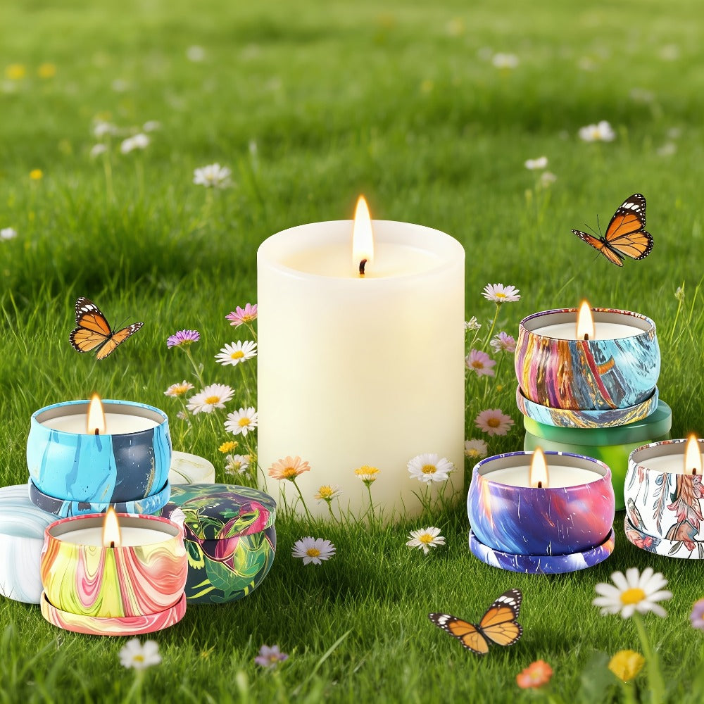 Candle Gift Set 36-Pack – Natural Soy Wax Scented Candles in Tin Cans, Aromatherapy Candles for Yoga, Spa, Bath & Home Decor, Portable Travel Candles, Perfect Gift for Women & Men, - product image 15