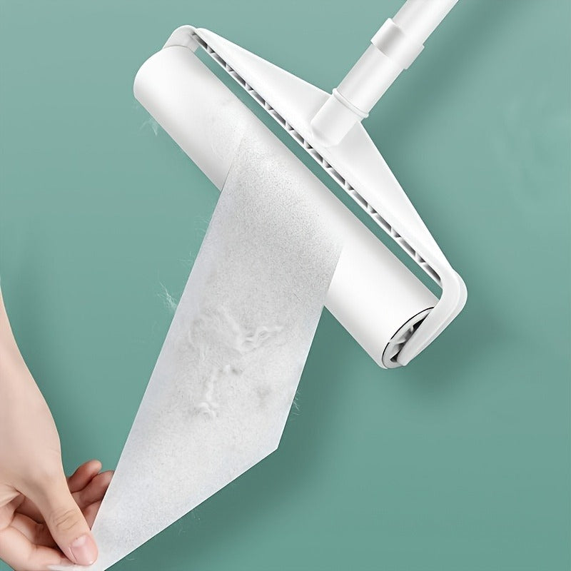 Reusable Sticky Roller for Sofa, Carpet, Clothes, Floor & Furniture, Tear-Off Design, White – Lint Roller with 49-Inch Extendable Handle for Pet Hair Removal - product image 7
