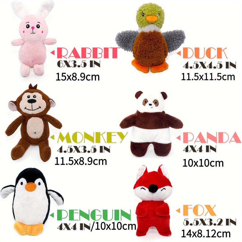 Soft Chew Toys for Small to Medium Dogs, Cute Teething Toys Set with Squeaker, Interactive Dog Toy Bundle | Dog Squeaky Toys 12 Pack Stuffed Animal Plush Puppy - product image 11