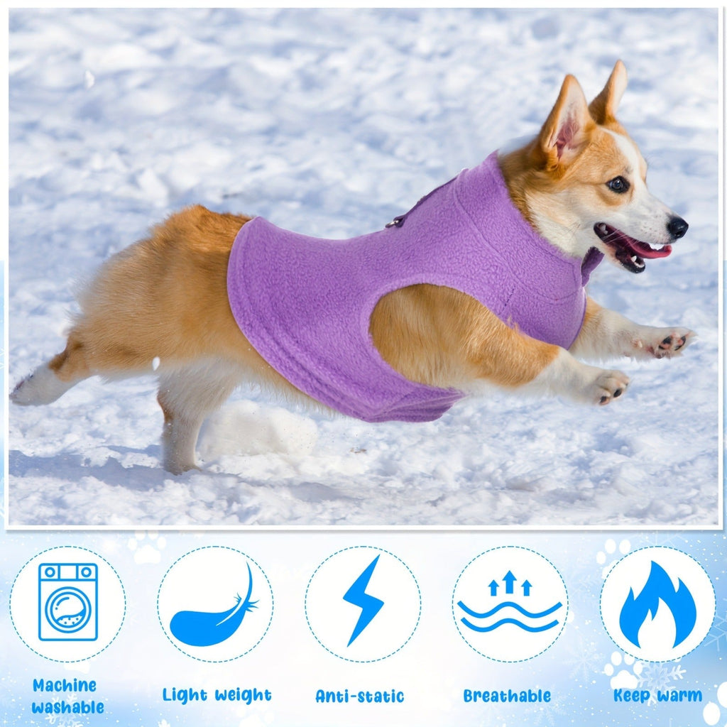 Soft Warm Winter Puppy Shirts for Small Breeds, Stylish Pet Clothes Bulk Set for Chihuahua, Poodle & Teacup Dogs | Small Dog Sweaters 10-Pack Fleece Plaid - product image 5