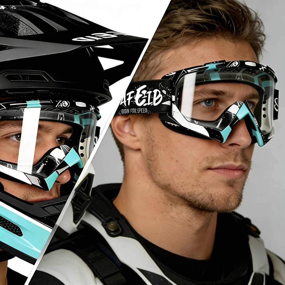 Anti-Fog Mirror Coating with Clear & Colored Lenses, Adjustable Strap & Thick Foam Padding, Professional Alpine Ski Goggles for Winter Sports, Great Gift Set - product image 3