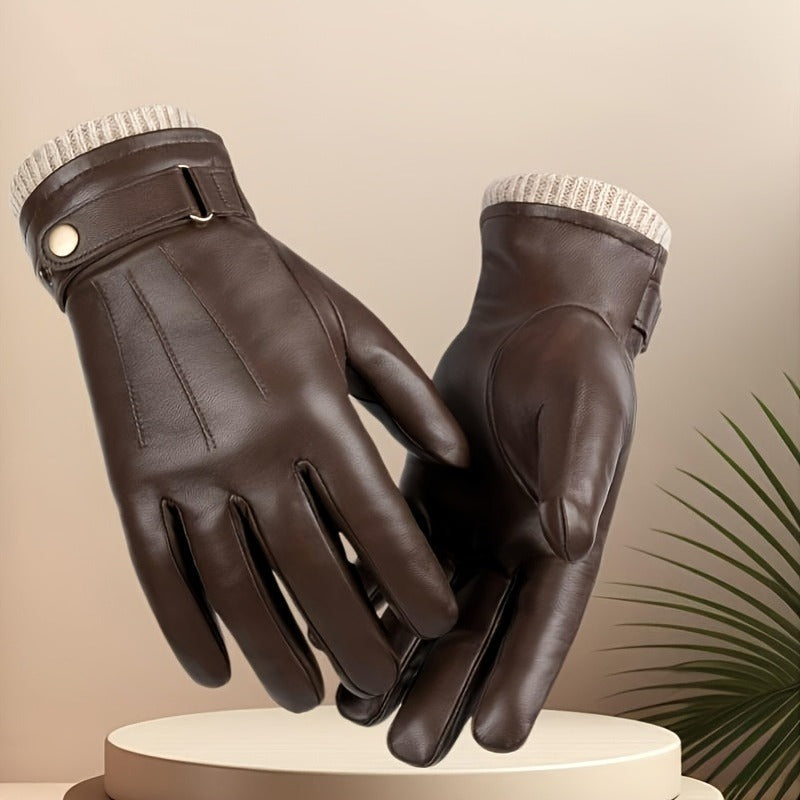 Thermal Ski Riding Cycling Driving Cold-Proof Touchscreen Warm Gloves for Outdoor Sports – Waterproof Winter Gloves for Men - product image 5