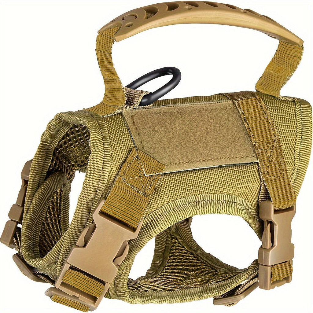 Escape-Proof Training Vest Harness in Black Khaki Red Rose Red Mineral Green & Mixed Colors | Cat Tactical Vest Harness Adjustable 600D Chest Strap for Cats - product image 13
