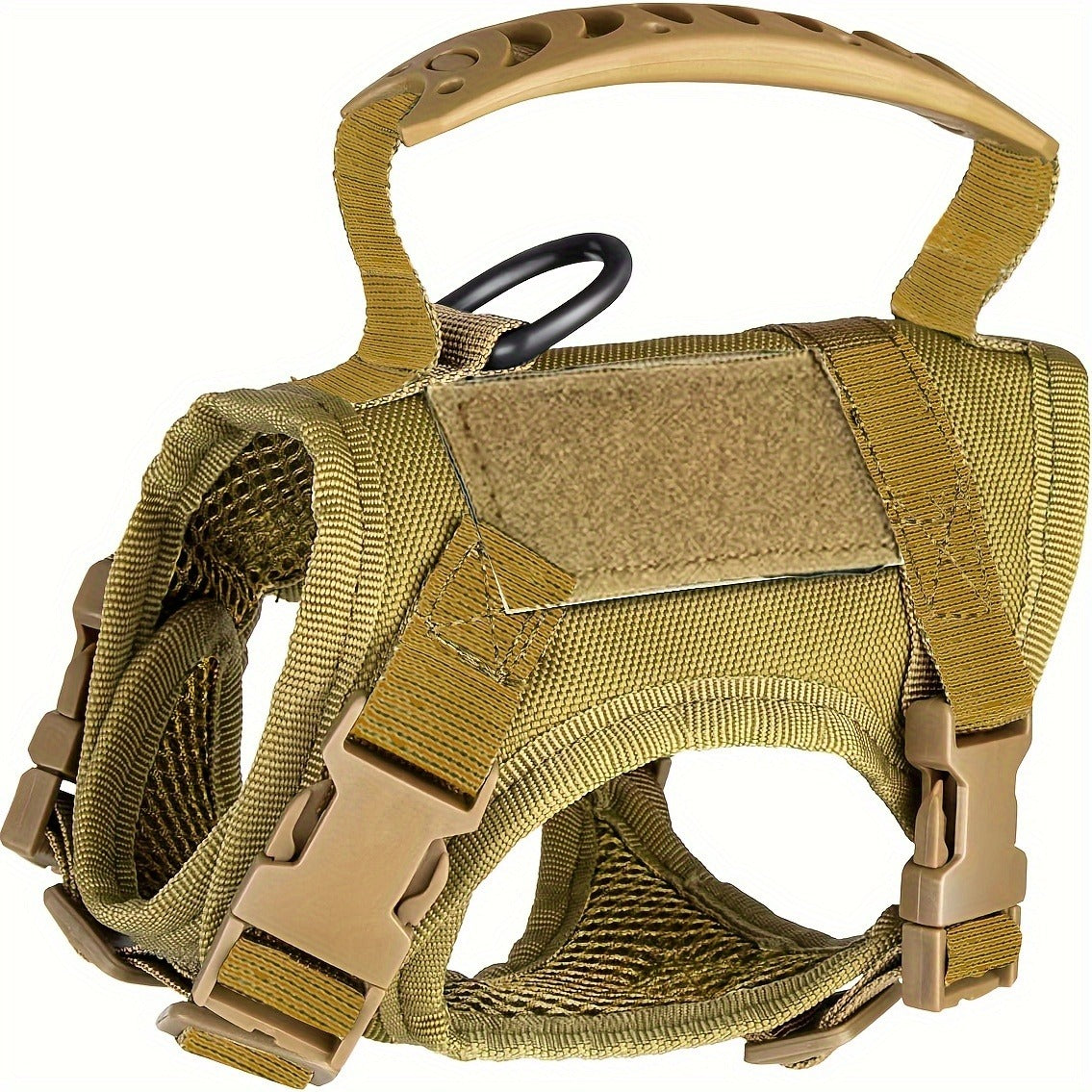 Escape-Proof Training Vest Harness in Black Khaki Red Rose Red Mineral Green & Mixed Colors | Cat Tactical Vest Harness Adjustable 600D Chest Strap for Cats - product image 13