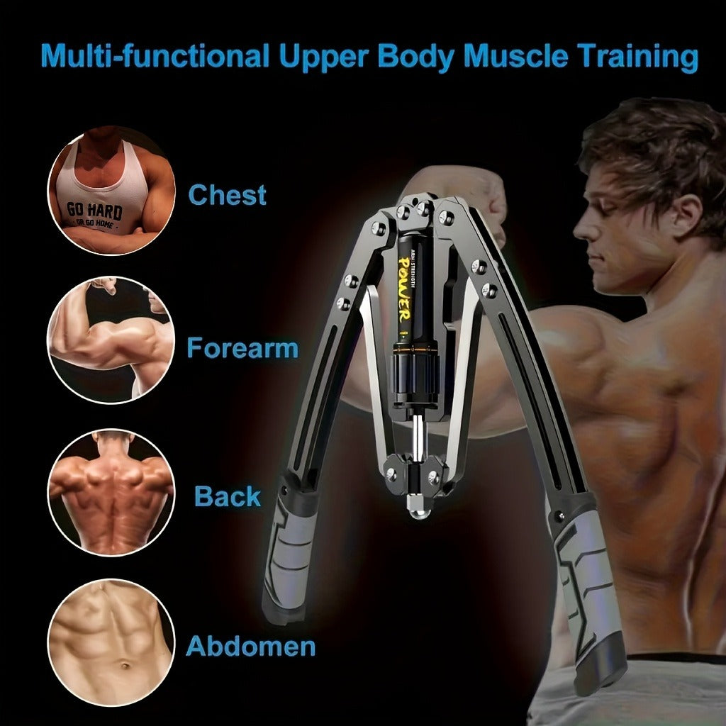 Chest Expander Resistance Trainer | Adjustable 22-440 lbs, Home Gym Arm & Chest Muscle Builder, Full Body Workout Equipment - product image 4