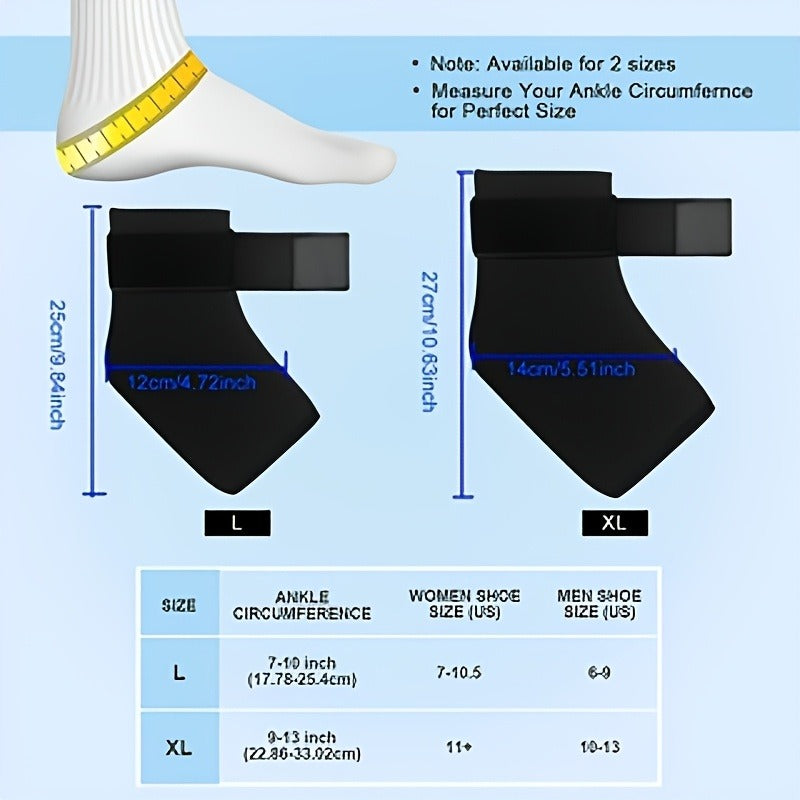 Ankle Ice Wrap Reusable Gel Ice Pack Hot Cold Compress Adjustable Strap for Everyday Use - product image 7