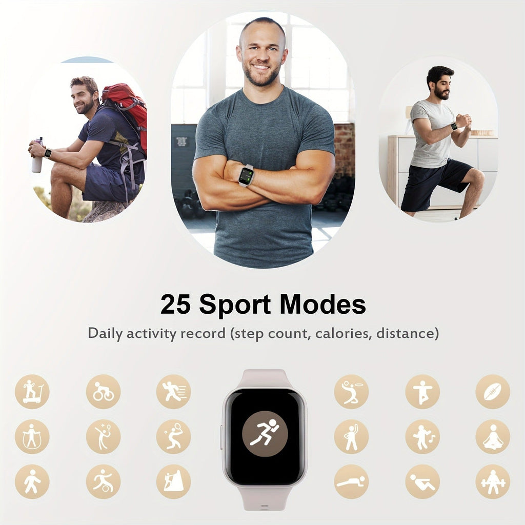 1.69" HD Screen, 25 Sports Modes, IP68 – Fitness Tracker Smartwatch - product image 7