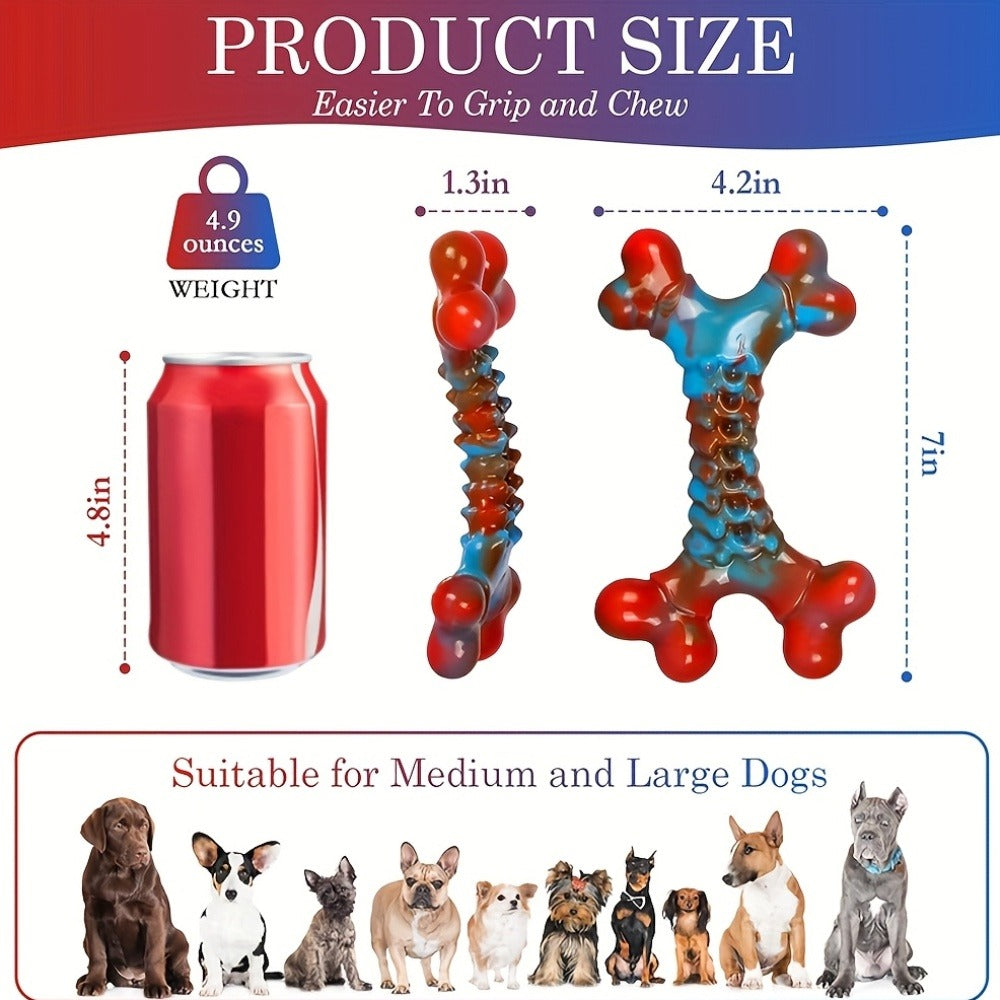 Dog Chew Toys for Aggressive Chewers – Indestructible Tough Dog Toys for Large Breed Dogs, Sturdy Heavy Duty Chew Toy Bundle 5 Pack, Long-Lasting Rubber Dog - product image 13