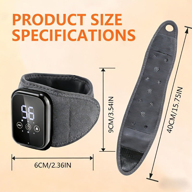 Hand Massager with Heat Vibration Wrist Guard Carpal Tunnel Relief for Everyday Use - product image 18