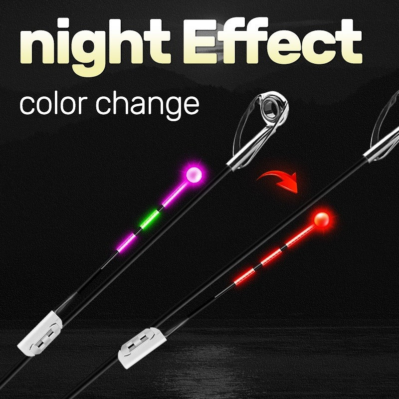 Fishing Bite Indicator Pole Tip Lights 5PCS | Gravity Sensing Color-Change Hook Alert, High-Visibility LED Night Fishing Indicators for Sea Fishing, Raft - product image 5