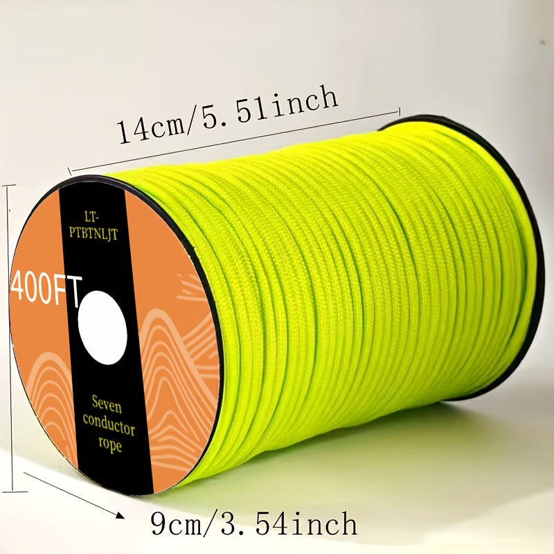 Paracord Tent Rope 7-Core Multi-Purpose Outdoor Rope – Sturdy Vivid Design – 100ft / 164ft / 328ft Camping Guy Line, Tent Tie-Down, Hanging Rope, Bracelet - product image 5