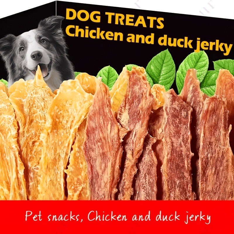 Chicken Jerky Treats for Dogs and Cats | High Protein Chicken Breast Slices, Grain-Free Dental Chews & Training Rewards for Puppies Kittens Adult Dogs Cats - product image 14