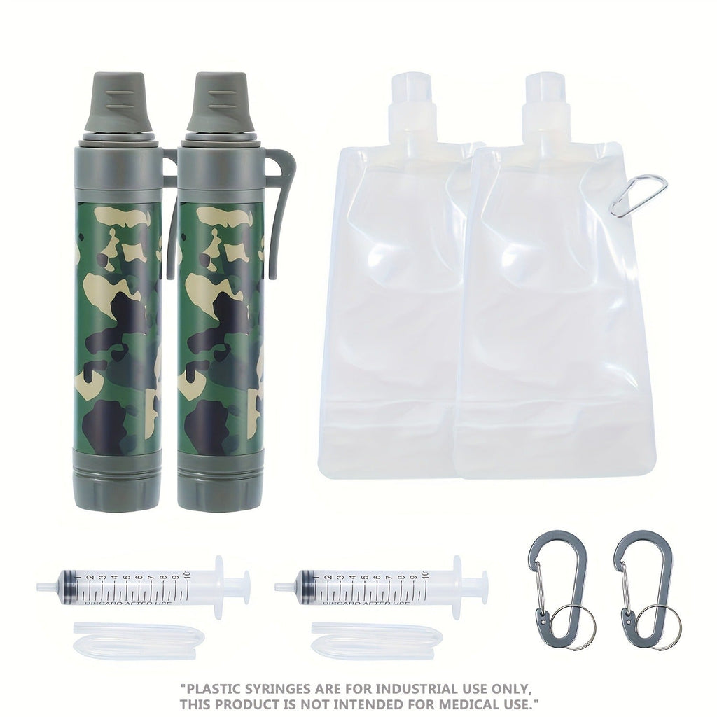 0.2 Micron Filtration, Filters Up to 10000 Gallons, BPA-Free Survival Water Purifier | Portable Water Filter Straw for Camping, Hiking & Backpacking - product image 14