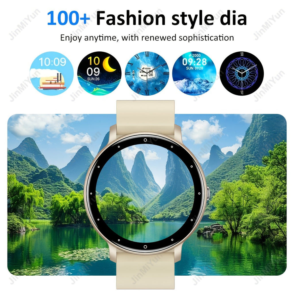 Smart Watch With 1.5 Inch Large Display | Wireless Calling & Dialing | Silicone Band Fitness Tracker With Multiple Sports Modes | Remote Photo & Music Control - product image 4