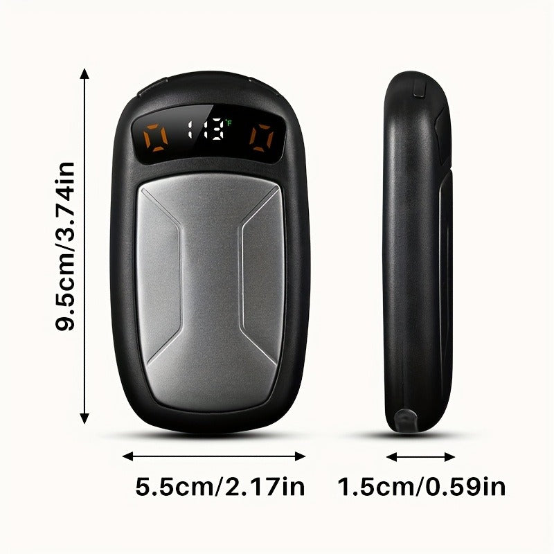 Rechargeable Hand Warmers with COB Light 2 Pack | Magnetic USB Electric Pocket Hand Warmer 12 Hours Heat | Carry-along Reusable Handwarmer for Camping Hiking - product image 3
