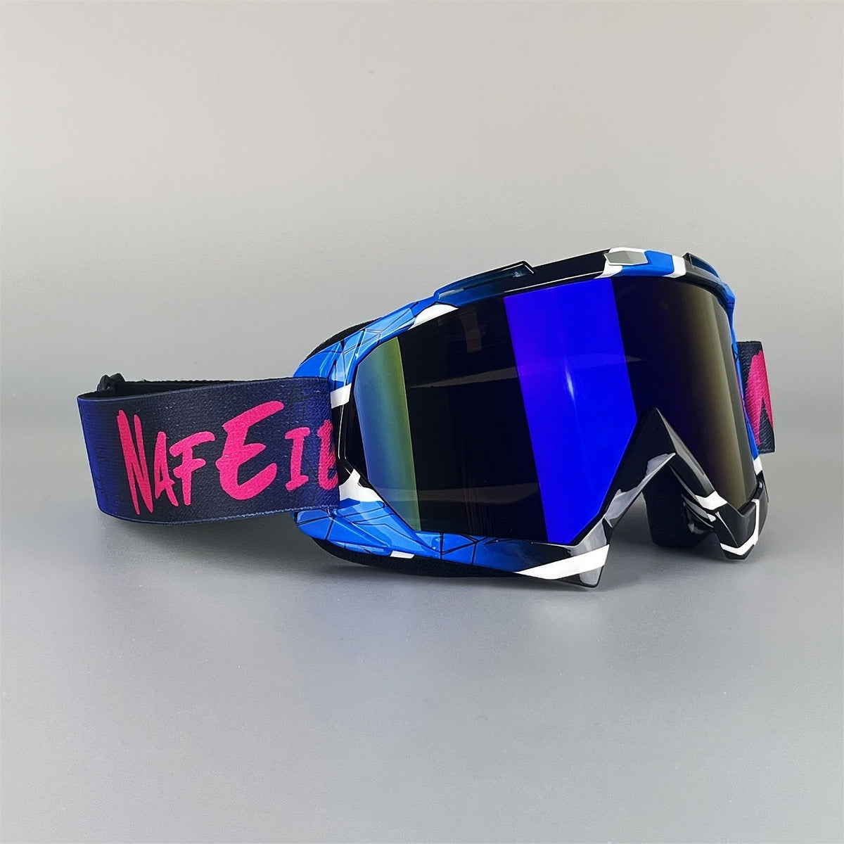 TPU Frame PC Lens Mirror Coating, Thick Foam Pad, Adjustable Strap, 28+ Color Styles, Adult Snow Goggles for Skiing & Snowboarding, Great Gift | Ski Goggles Set with Black Headband
