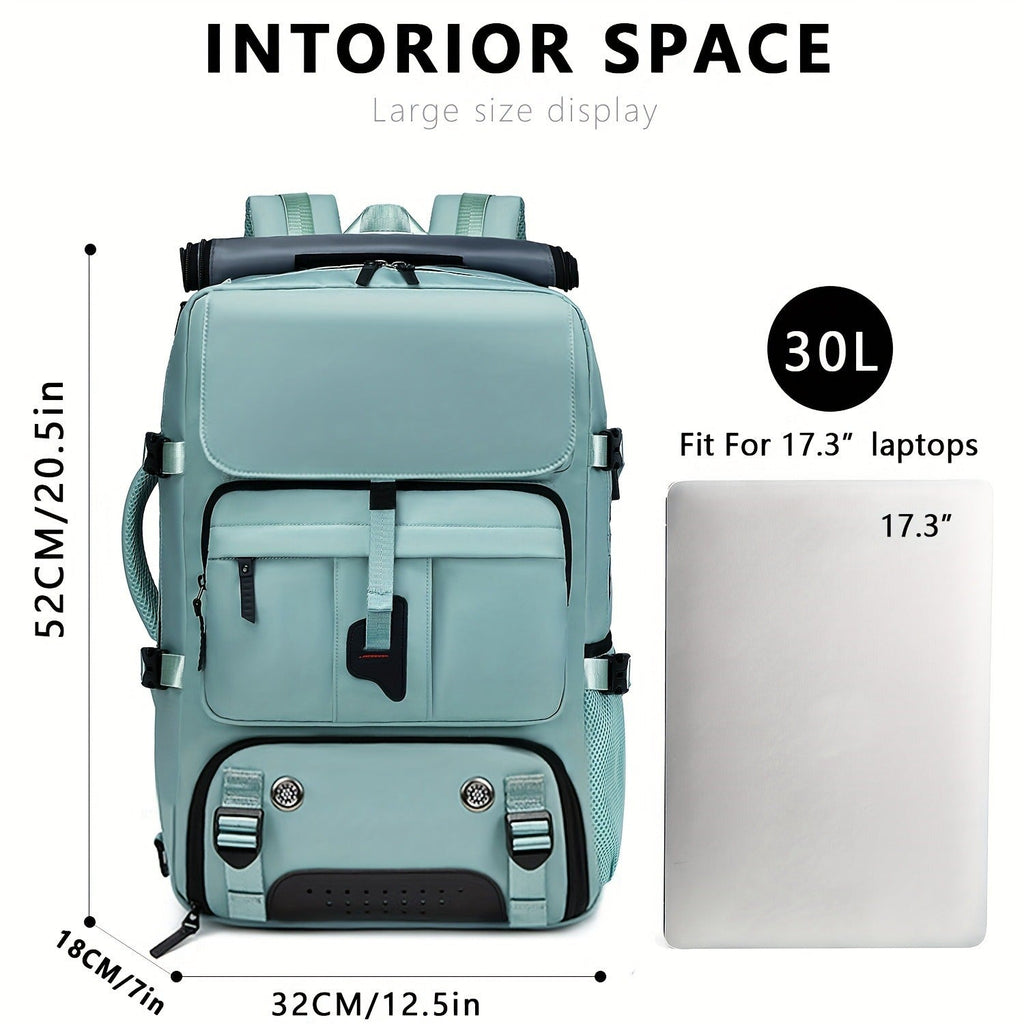 Waterproof Soft Shell Daypack for Men & Women, Multi-Functional Travel Rucksack for Business, College & Daily Commute, Multiple Colors Available – Large - product image 13