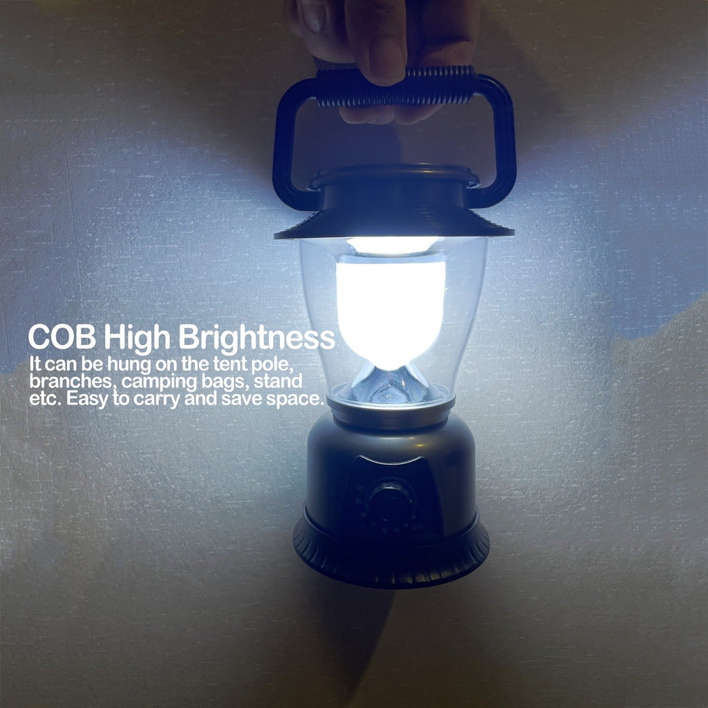 High Brightness Portable Camp Lights for Hiking, Fishing, Emergency Power Outage & Outdoor Adventures, Adjustable Brightness Tent Lantern Set – 4-Pack COB LED - product image 8