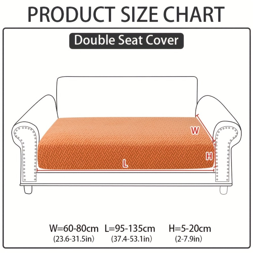 Jacquard Stretch Sofa Cover Non-Slip | Elastic Wear-Resistant Couch Slipcover, Polyester Jacquard Fabric, 1 to 4 Seat Sectional L-Shape, Armrest Backrest, Machine Washable - product image 27