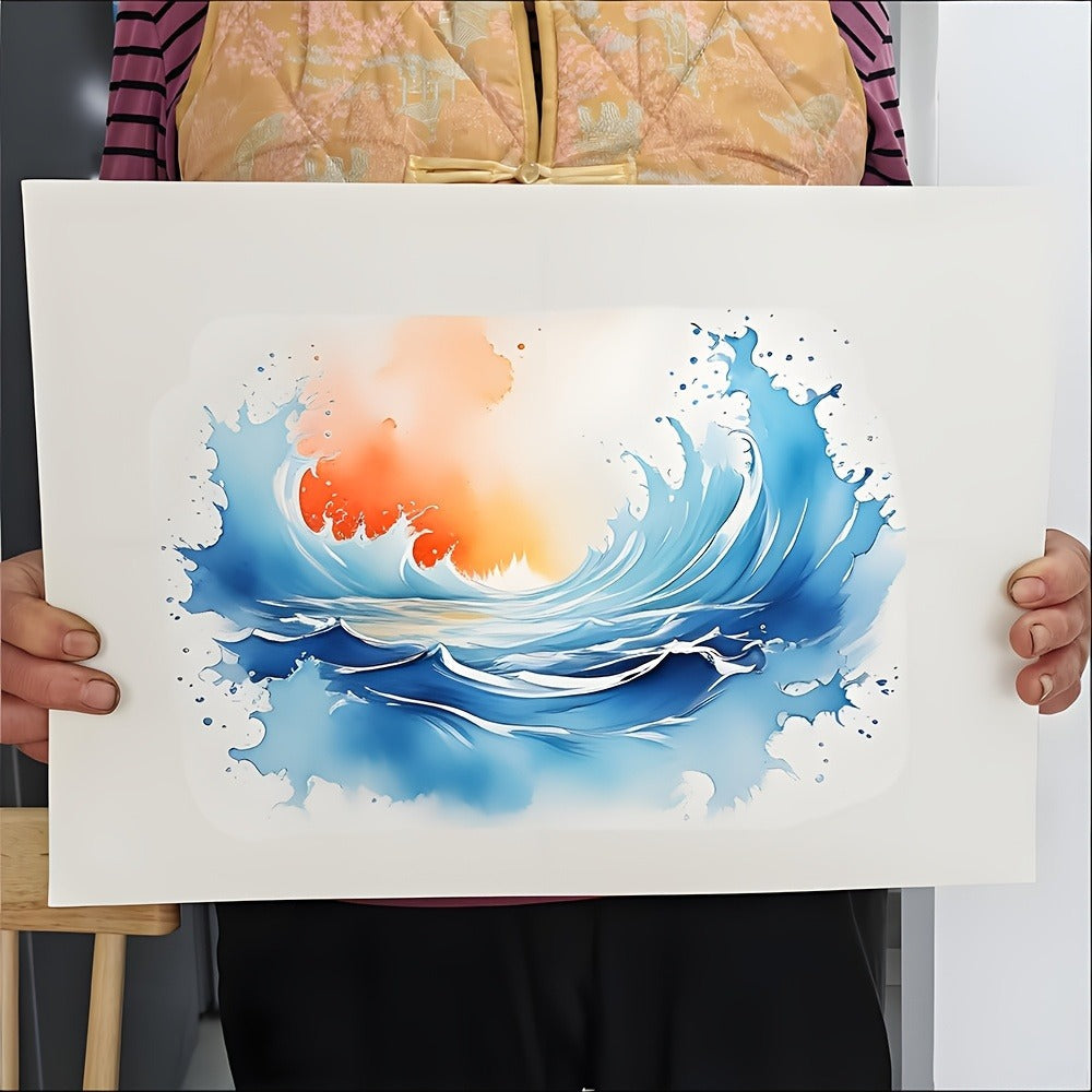 Watercolor Paper 50 Sheets Artist Grade Cold Press for Watercolor Painting DIY Crafts Sketching Available in 11.8x8.2in and 16.5x11.7in for Artists Beginners Students for Everyday Use