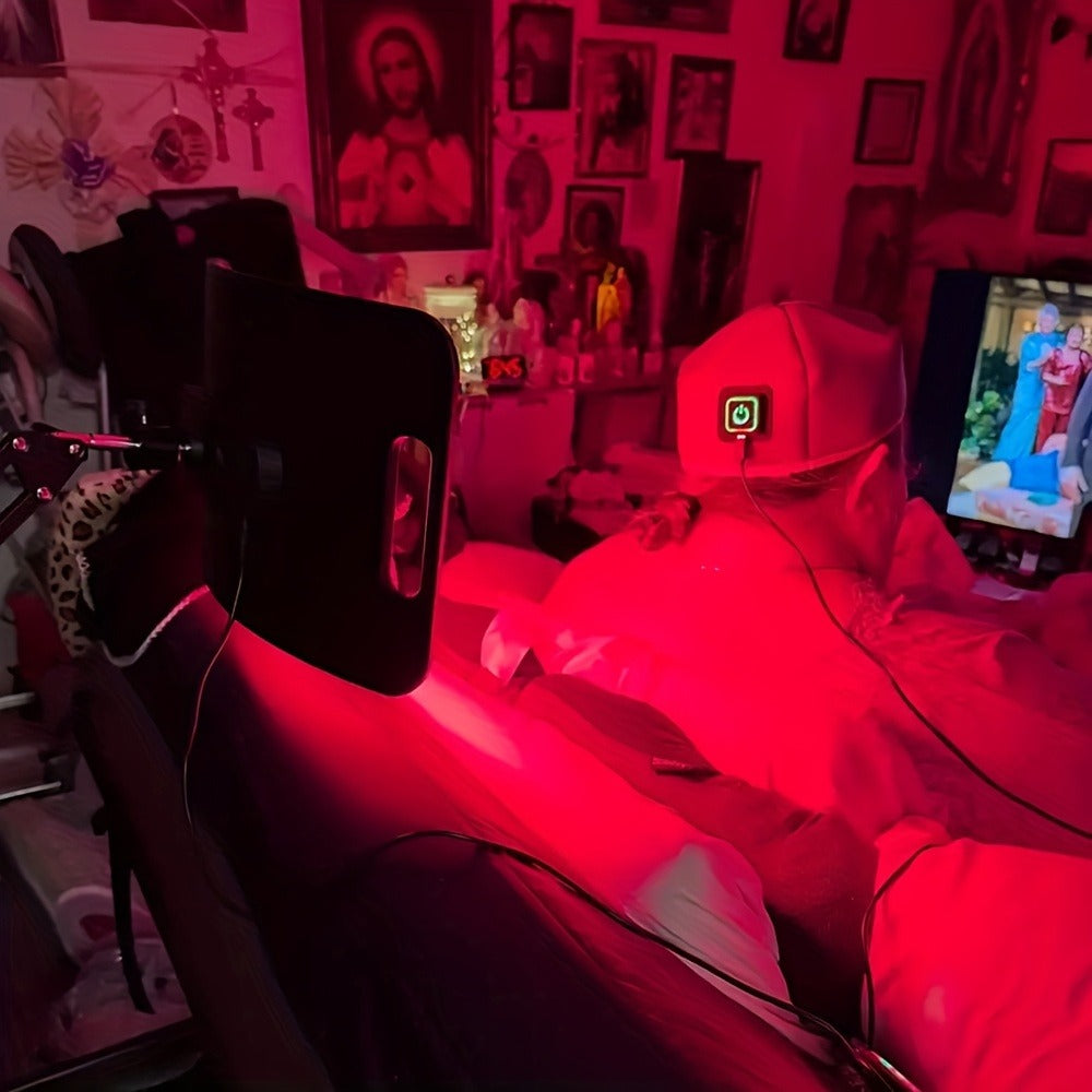 Red Light Therapy Lamp 660nm & 850nm Near Infrared Light Therapy Device with Stand LED Panel for Face Body Skin Rejuvenation Pain Relief Muscle Recovery - product image 16