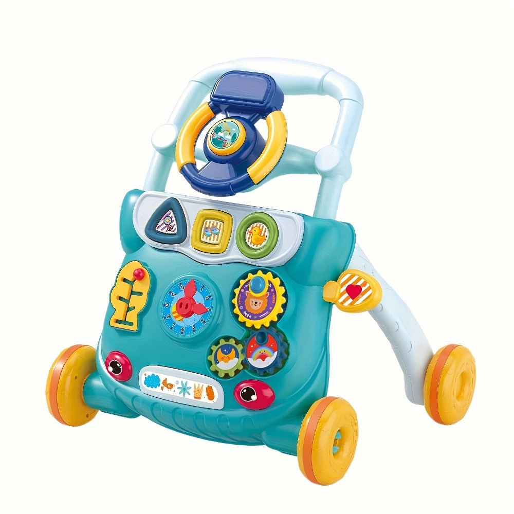 Musical Baby Walker Toy with Anti-Rollover Safety | Multi-Function Sit-to-Stand Activity Center for Early Walking Development, Interactive Learning Push Walker - product image 5