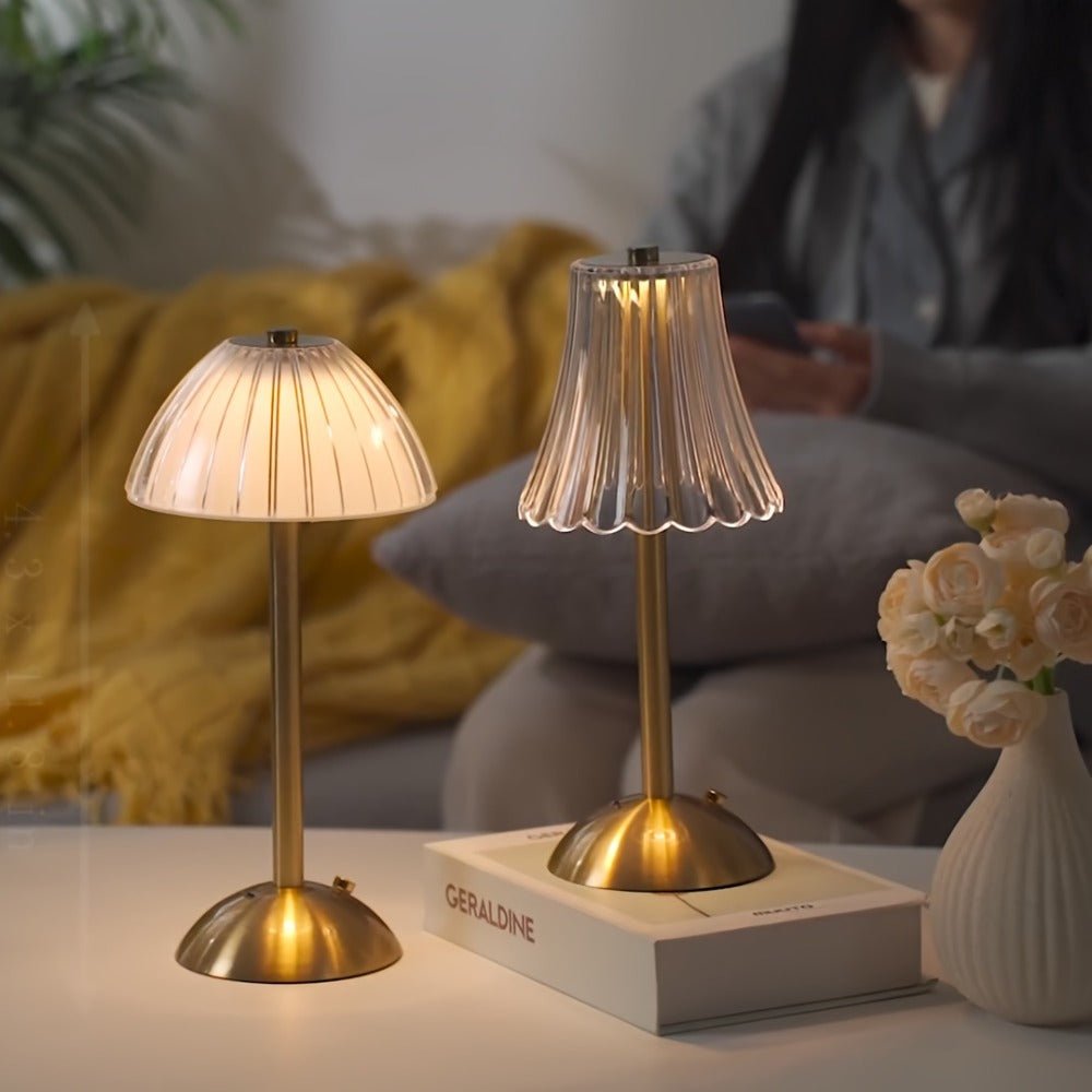 LED Retro Metal Table Lamp for Bedroom, Nordic Bedside Night Light with USB Charging, Warm Atmosphere Desk Lamp for Living Room Reading - product image 10