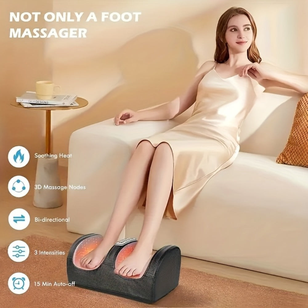 Foot Massager Multifunctional Acupressure - Electric Massage Tool for Foot, Leg, Arm & Plantar Relief, Relaxation & Pain Relief, Perfect Gift for Men & Women, Birthday & Holiday, B - product image 2