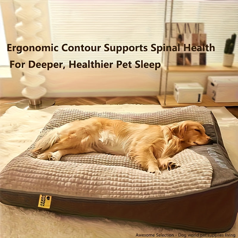 Plush Dog Crate Mat Luxury Sofa Bed | Ultra Soft All-Season Pet Mattress for Small Medium Large Dogs and Cats, Comfortable Cage Liner Kennel Pad for Various - product image 5