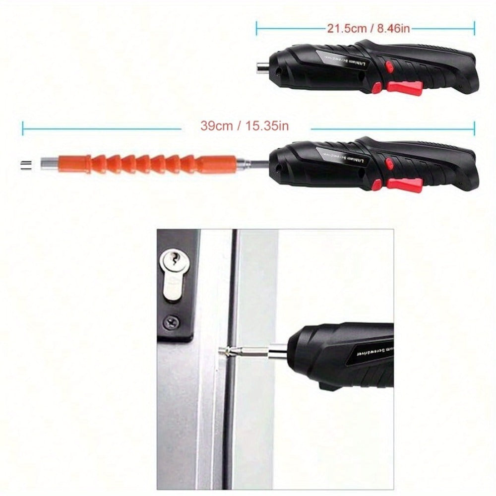 3.6V Mini Electric Drill Screwdriver Set 1300mAh Lithium Battery Power Tools Kit for Home Repair - product image 4