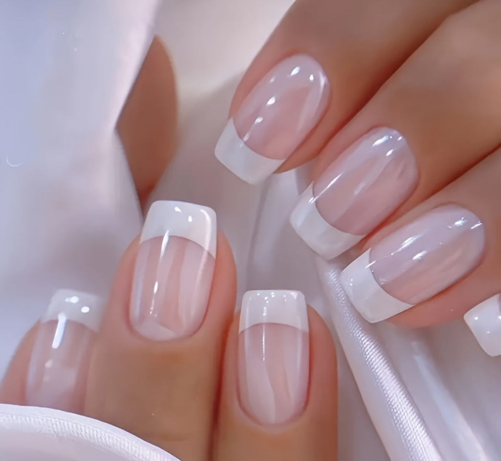 Extendable Press On Nails 72 Pieces 3 Boxes Classic Elegant Glossy Full Cover Detachable False Nails for Women Girls Easy Apply Nail Accessories Kit for Daily Wear Office Date Nigh - product image 7