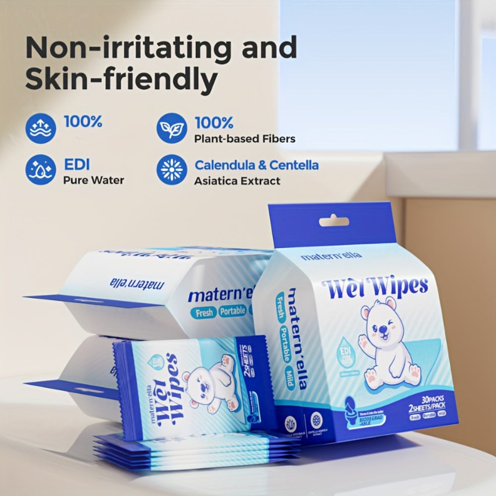 Flushable Wet Wipes with Probiotics – Plant-Based Fibers, Fragrance Free, Sewer Safe, Soft & Thick Disposable Butt Wipes for Adults, Incontinence & Personal Care (1/3/5/6/8/9/15 Pa - product image 12