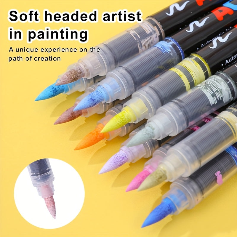 Acrylic Paint Pens Marker Set for Rock Painting Canvas Wood Glass Fabric Ceramic Fine Tip Liquid Acrylic Markers for Artists Adults Kids Available in 12 36 60 80 120 Colors for Everyday Use