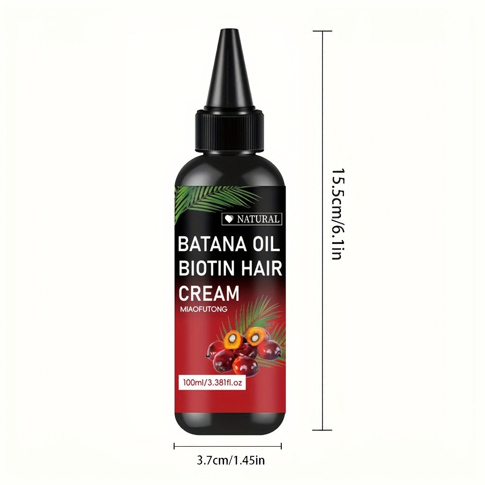 Batana Oil for Hair Growth with Rosemary & Biotin 100ml | Strengthening Scalp Treatment Oil | Prevents Breakage & Split Ends | For All Hair Types Women & Men 3.38oz - product image 4