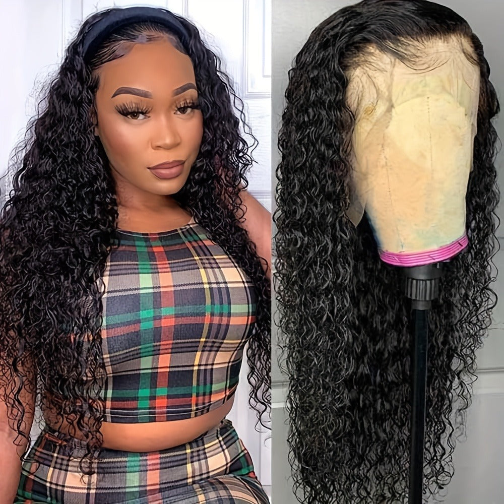 HD Lace Body Wave Wig 13x4 180% Density Human Hair Pre Plucked Glueless Natural Hairline for Women | Natural Black 24 Inch | Beginner Friendly Daily Wear - product image 2