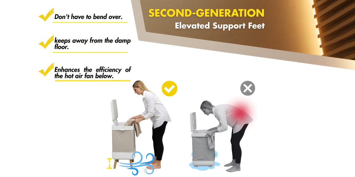 Electric Towel Warmer 35L Large Capacity Foldable Blanket Warmer with Timer & Drying Mode – Fast Heating Towel Bucket for Bathroom, Spa & Salon, Includes 6 Tablets, White - product image 18