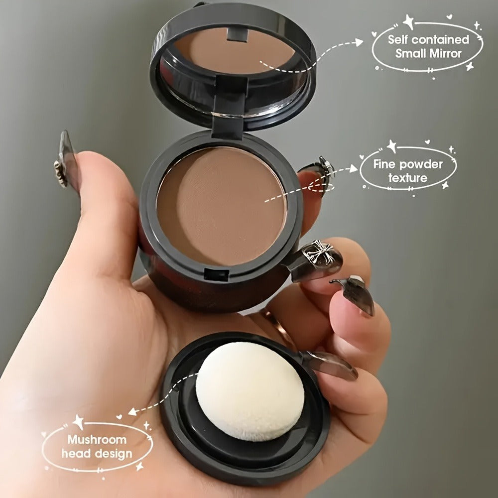 Thinning Hair Root Coverage Powder with Brush — Instant Hairline Concealer Natural Shadow Effect, Voluminous Lift Lightweight Sensitive Scalp Safe Formula, 8 Shades for Men & Women - product image 10