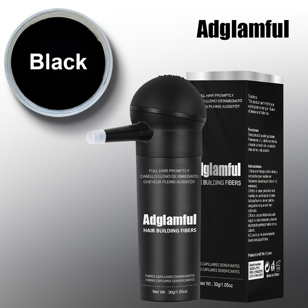 Thinning Hair Concealer Fibers 2-in-1 Kit with Spray Bottle - Instant Thickening Powder for Fuller Thicker Natural Look Covers Bald Spots Receding Hairline All Hair Types Women Men - product image 5
