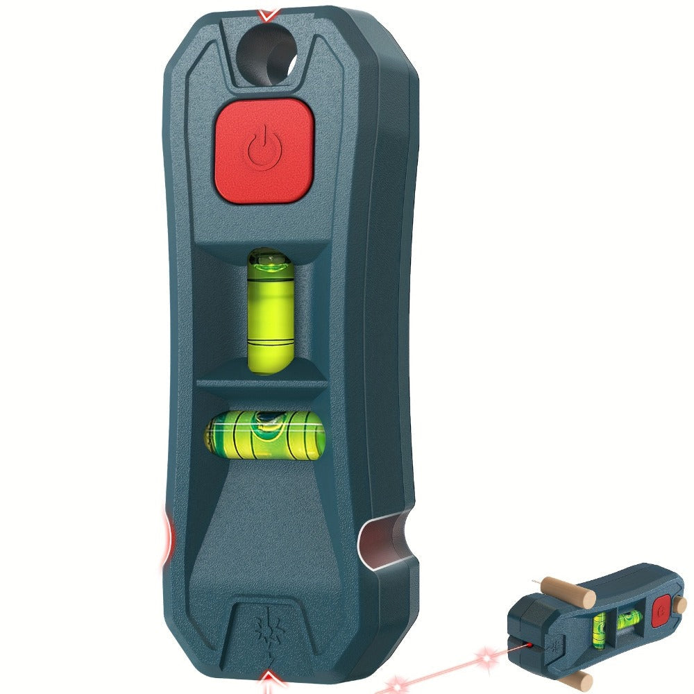 Magnetic Stud Finder with Laser Level – High Brightness Laser Marker, Horizontal & Vertical Bubble Level, Wall Detector for Drywall & Wood, Nail Locator for Hanging Pictures & Home - product image 2