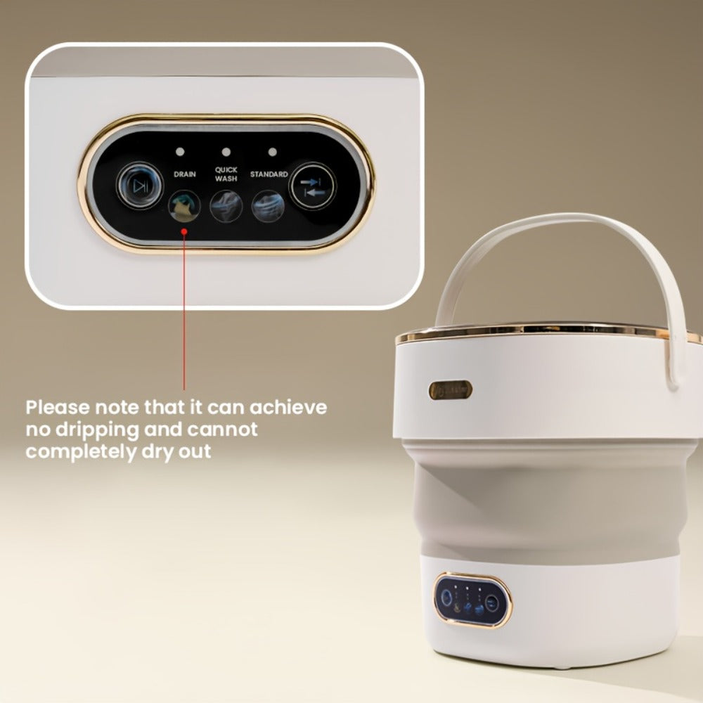 Portable Washing Machine Foldable Mini Washer Large Capacity for Underwear Socks Baby Clothes Apartment Dorm Travel Camping - product image 14