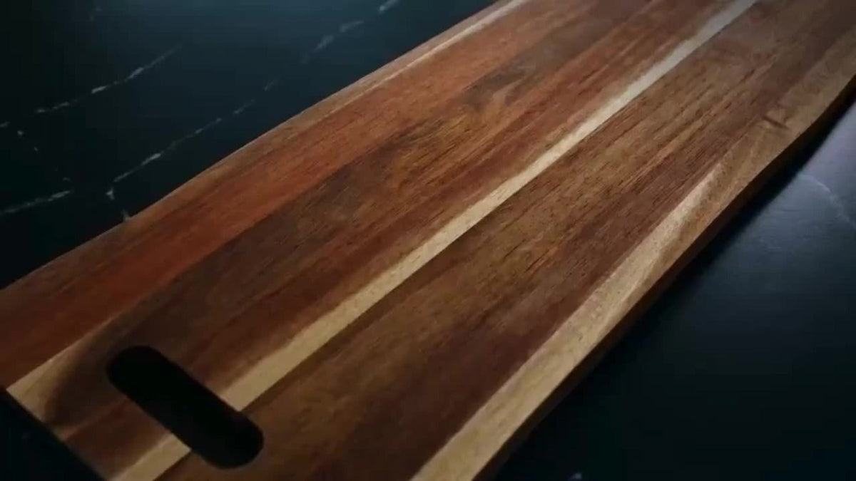 Charcuterie Board Extra Large 36x12 Inch Acacia Wood Cutting Board with Handles 3FT Rectangular Cheese Serving Platter Oversized Grazing Board for Meat Appetizers Party Entertainin - product image 12